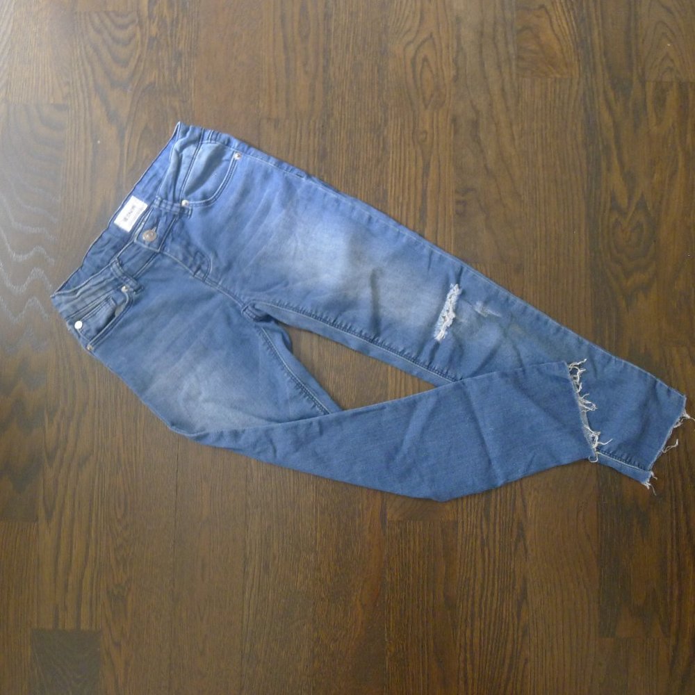 Girls' Hudson Raw Hem Jeans
